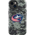 NHL Columbus Blue Jackets Camo iPhone 15 Impact Case