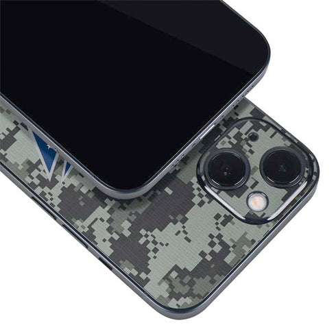 NHL Columbus Blue Jackets Camo iPhone 15 Skin