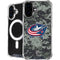 NHL Columbus Blue Jackets Camo iPhone 16 MagSafe Case