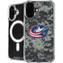 NHL Columbus Blue Jackets Camo iPhone 16 MagSafe Case