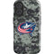 NHL Columbus Blue Jackets Camo iPhone 16 Plus Impact Case