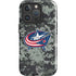 NHL Columbus Blue Jackets Camo iPhone 16 Pro Impact Case