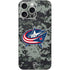 NHL Columbus Blue Jackets Camo iPhone 16 Pro Max Skin