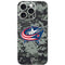 NHL Columbus Blue Jackets Camo iPhone 16 Pro Skin