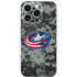 NHL Columbus Blue Jackets Camo iPhone 16 Pro Skin