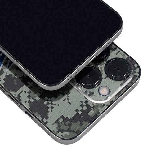 NHL Columbus Blue Jackets Camo iPhone 16 Pro Skin