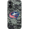 NHL Columbus Blue Jackets Camo iPhone 16 Skin