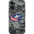 NHL Columbus Blue Jackets Camo iPhone 16 Skin