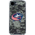 NHL Columbus Blue Jackets Camo iPhone 16e Clear Case