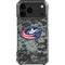 NHL Columbus Blue Jackets Camo iPhone 18 Pro Max Clear Case