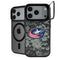 NHL Columbus Blue Jackets Camo iPhone 18 Pro Max Kickstand Case