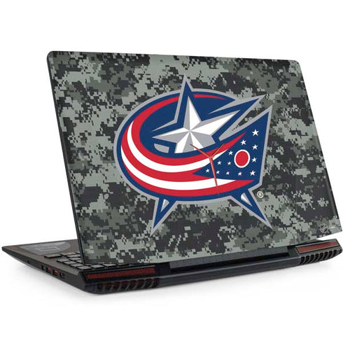 NHL Columbus Blue Jackets Camo Legion Y720 Skin