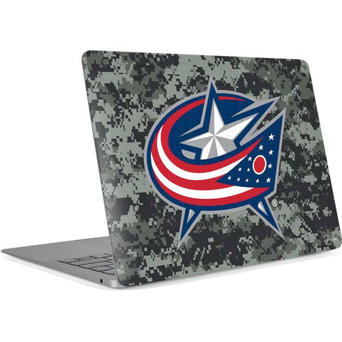 NHL Columbus Blue Jackets Camo Apple MacBook Air Skin