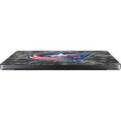 NHL Columbus Blue Jackets Camo Apple MacBook Pro 14-inch Skin