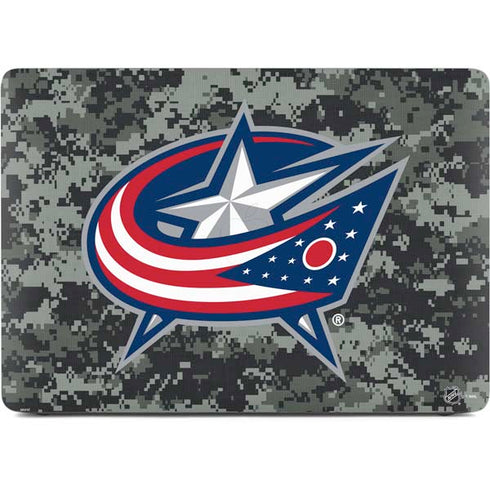 NHL Columbus Blue Jackets Camo Apple MacBook Pro 16-inch Skin