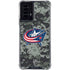 NHL Columbus Blue Jackets Camo Moto G Power 5G (2024) Clear Case