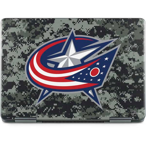 NHL Columbus Blue Jackets Camo Notebook 9 Pro 13in (2017) Skin