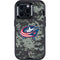 NHL Columbus Blue Jackets Camo Otterbox Defender iPhone Skin