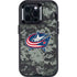 NHL Columbus Blue Jackets Camo Otterbox Defender iPhone Skin