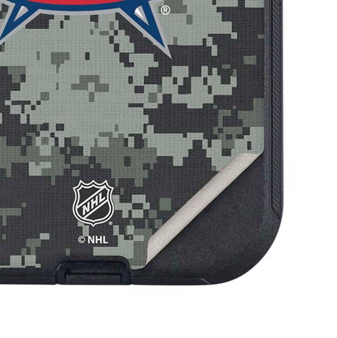 NHL Columbus Blue Jackets Camo Otterbox Defender iPhone Skin