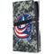 NHL Columbus Blue Jackets Camo PS5 Pro Disk Console Skin