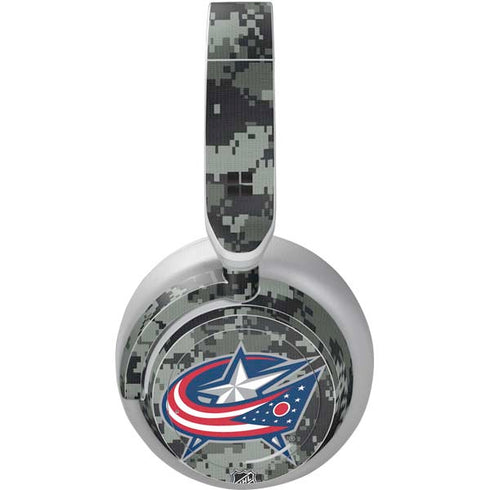 NHL Columbus Blue Jackets Camo Surface Headphones Skin
