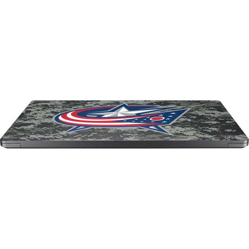 NHL Columbus Blue Jackets Camo Surface Laptop 7 15in Skin