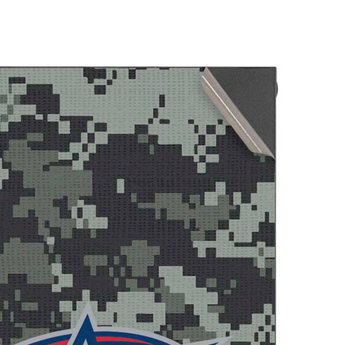 NHL Columbus Blue Jackets Camo XBox Series X Digital Edition Console Skin