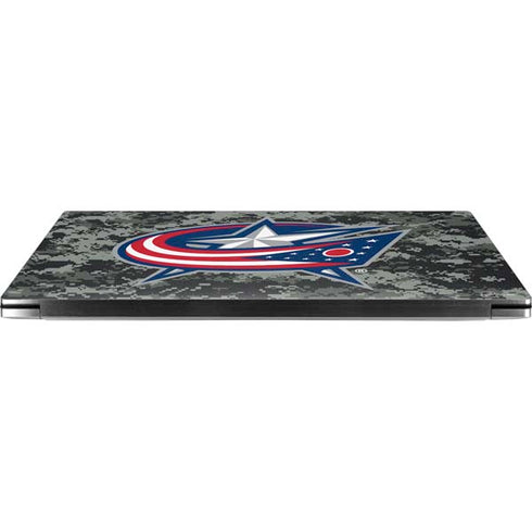 NHL Columbus Blue Jackets Camo Dell XPS Skin
