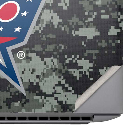 NHL Columbus Blue Jackets Camo HP ZBook Fury 16 G10 Skin