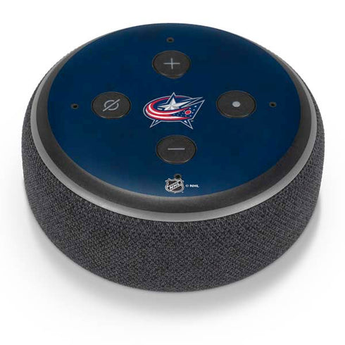 NHL Columbus Blue Jackets Distressed Amazon Echo Dot Skin