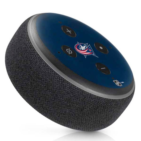 NHL Columbus Blue Jackets Distressed Amazon Echo Dot Skin