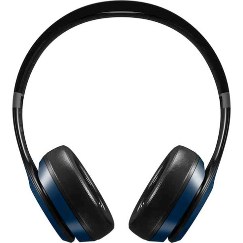 NHL Columbus Blue Jackets Distressed Beats Solo 4 Wireless Headphones Skin