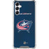 NHL Columbus Blue Jackets Distressed Gabb Phone 4 Clear Case