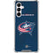 NHL Columbus Blue Jackets Distressed Galaxy A16 5G Clear Case