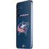 NHL Columbus Blue Jackets Distressed Galaxy A55 5G Skin