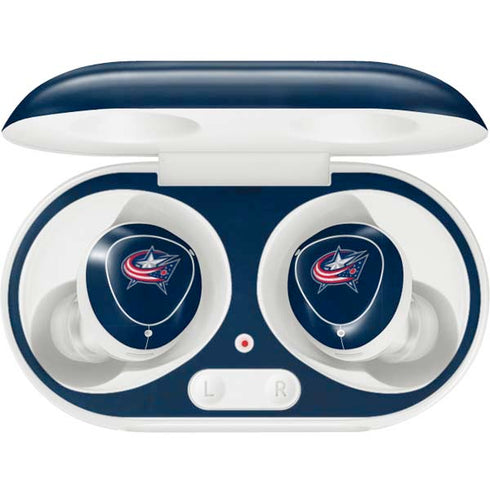 NHL Columbus Blue Jackets Distressed Galaxy Buds Plus Skin