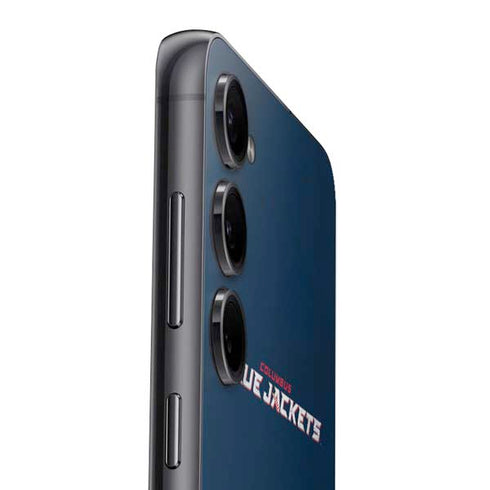 NHL Columbus Blue Jackets Distressed Galaxy S25 Plus Skin