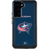 NHL Columbus Blue Jackets Distressed Galaxy S24 Plus Waterproof Case