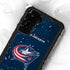 NHL Columbus Blue Jackets Distressed Galaxy S24 Plus Waterproof Case
