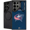 NHL Columbus Blue Jackets Distressed Galaxy S25 Ultra Kickstand Case
