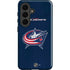 NHL Columbus Blue Jackets Distressed Galaxy S26 Plus Impact Case