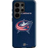NHL Columbus Blue Jackets Distressed Galaxy S26 Ultra Impact Case