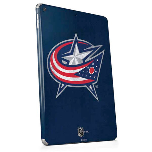 NHL Columbus Blue Jackets Distressed Apple iPad Skin