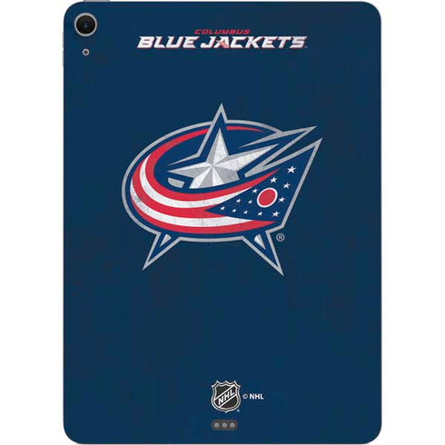 NHL Columbus Blue Jackets Distressed Apple iPad Air Skin