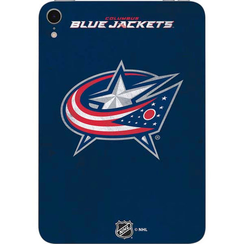 NHL Columbus Blue Jackets Distressed Apple iPad Mini Skin