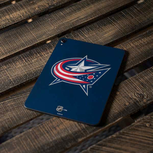 NHL Columbus Blue Jackets Distressed Apple iPad Pro Skin