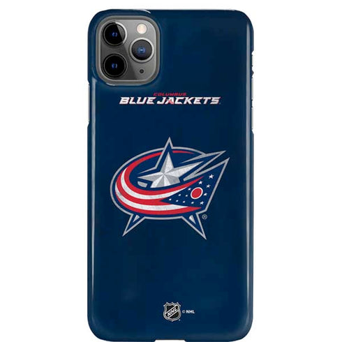 NHL Columbus Blue Jackets Distressed iPhone Cases