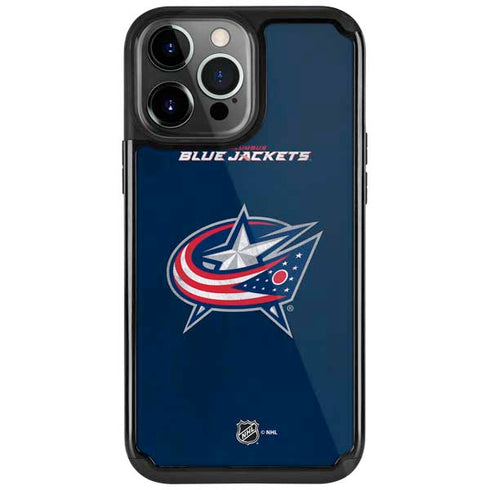 NHL Columbus Blue Jackets Distressed iPhone Cases