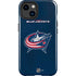 NHL Columbus Blue Jackets Distressed iPhone 15 Impact Case